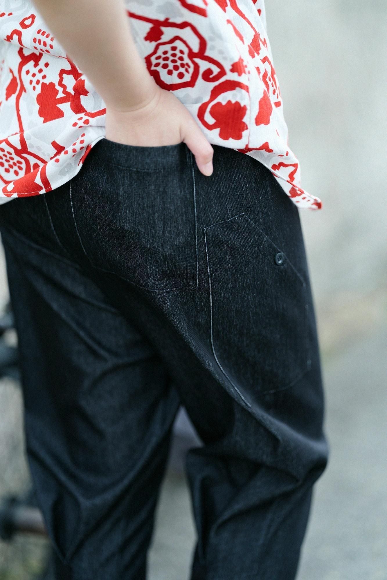 【Online】Corcoran×Vertical(R)Knit BIKEJoadple/Heather Black