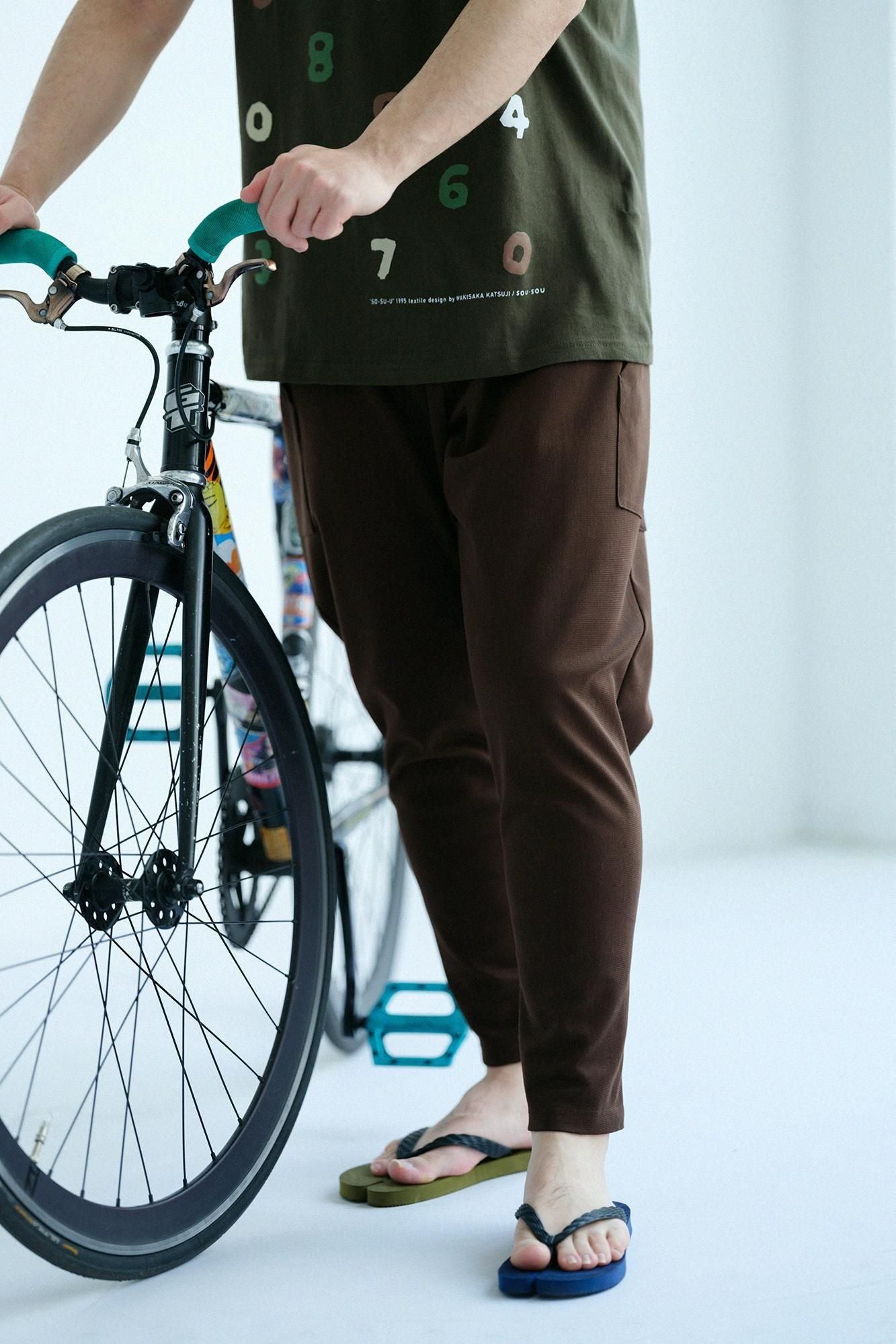 Corcoran X Vertical（R）针织自行车Jodhpur/Brown