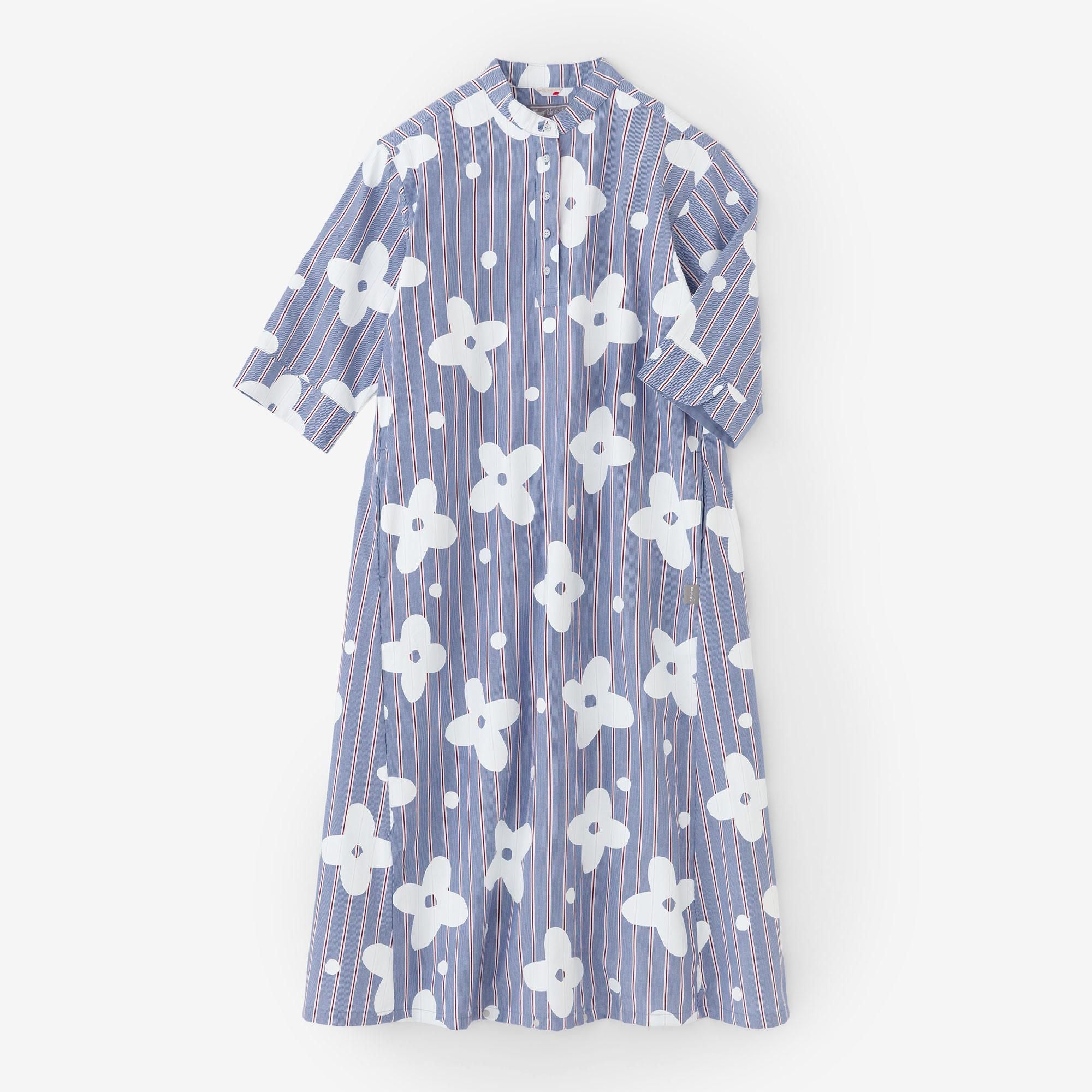 Robe à vélo en satin / Yamahanakaze (Konjo)