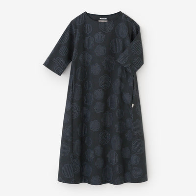 Cotton × Coolmax(R) BIKE One-piece Dress / Dayflower