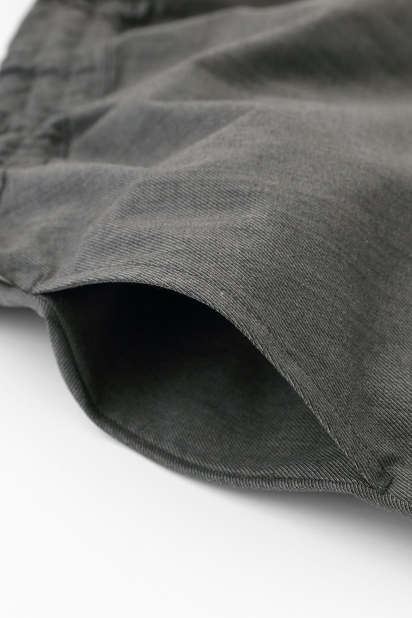 【期間限定10%OFF】棉×Coolmax(R)斜紋布大文字山 飛鼠褲／混黑色（※預計於4月29日～5月2日左右發貨）