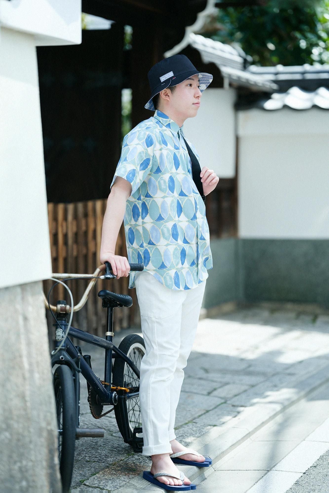 [Nur online] Takashima Shiji 20/20 Kurzarmshirt/Wa tsunagi Mizukage