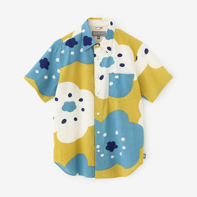 [En ligne uniquement] Takashima Chiku 20/20 chemise / sourire à manches courtes, couleur dorée