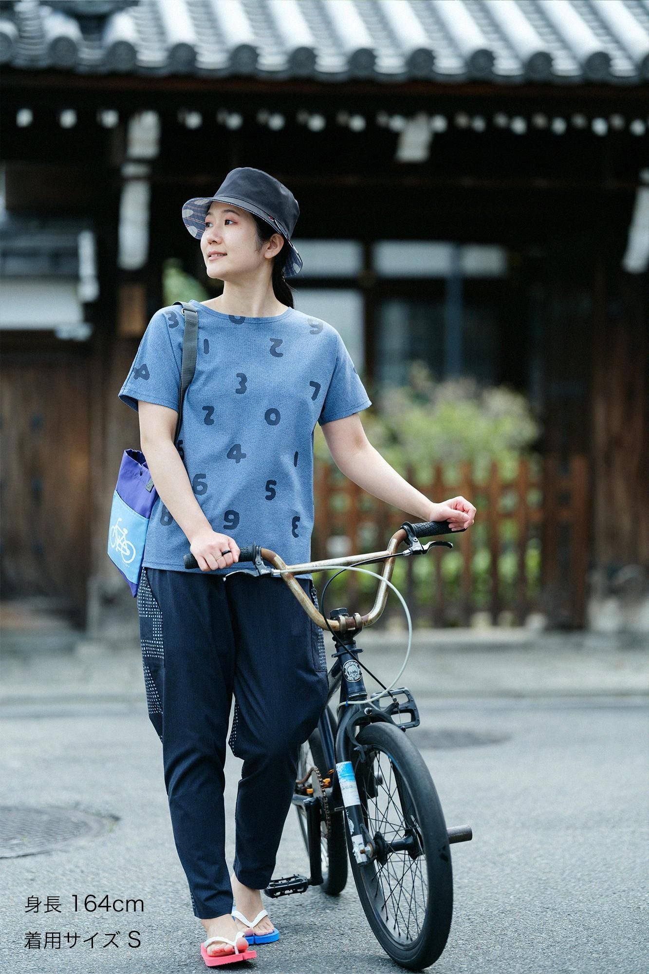 【期間限定10%OFF】鹿之子編模切T-shirt／SO-SU-U十數 上下 混灰藍（※預計於4月29日～5月2日左右發貨）