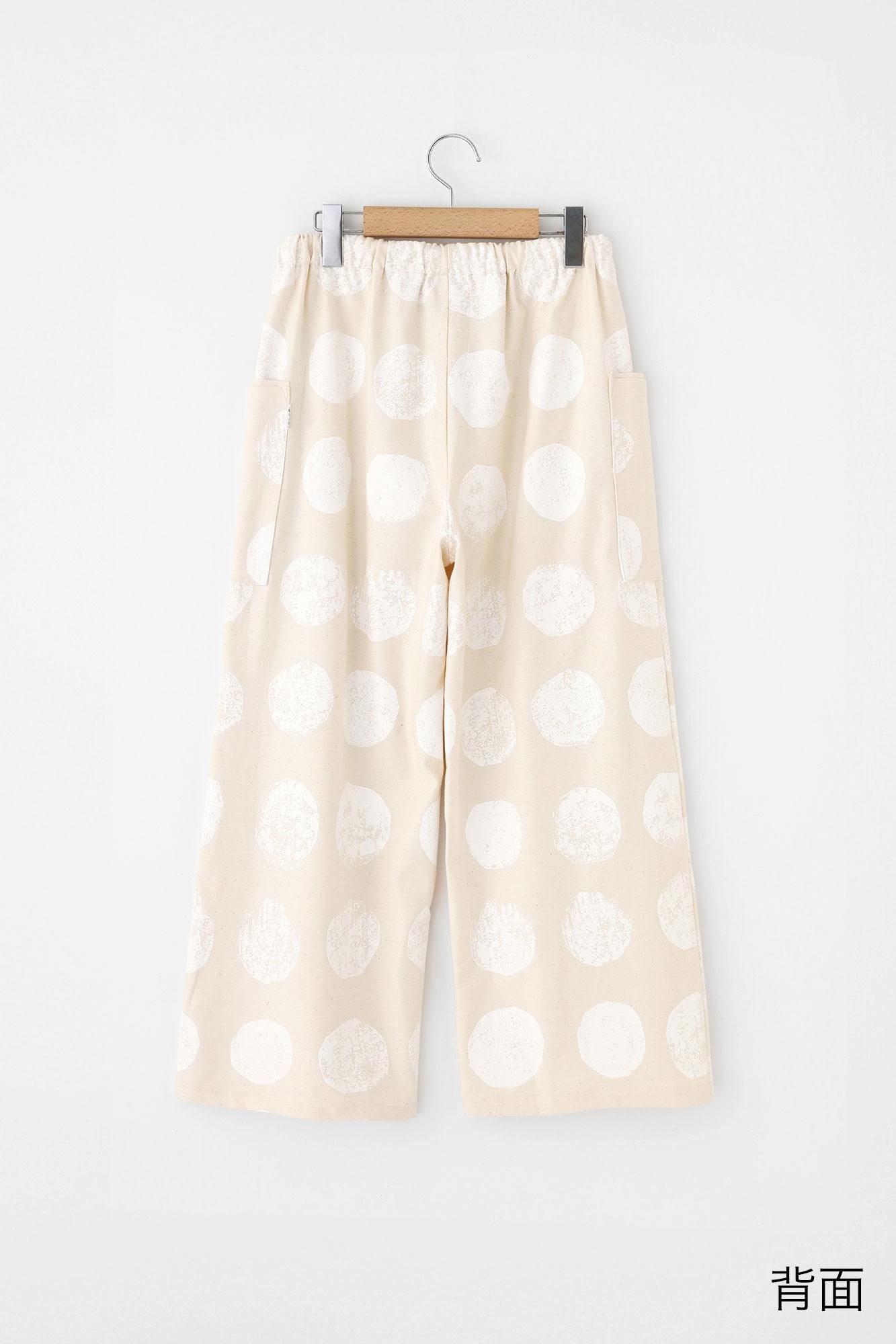 새틴 직조 호우비 몸뻬/ 이모반 키지로