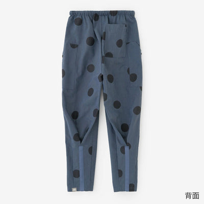 【期間限定10%OFF】棉×Coolmax(R) BIKE 修腿馬術褲／淺藏青×圓點 間疏（※預計於4月29日～5月2日左右發貨）