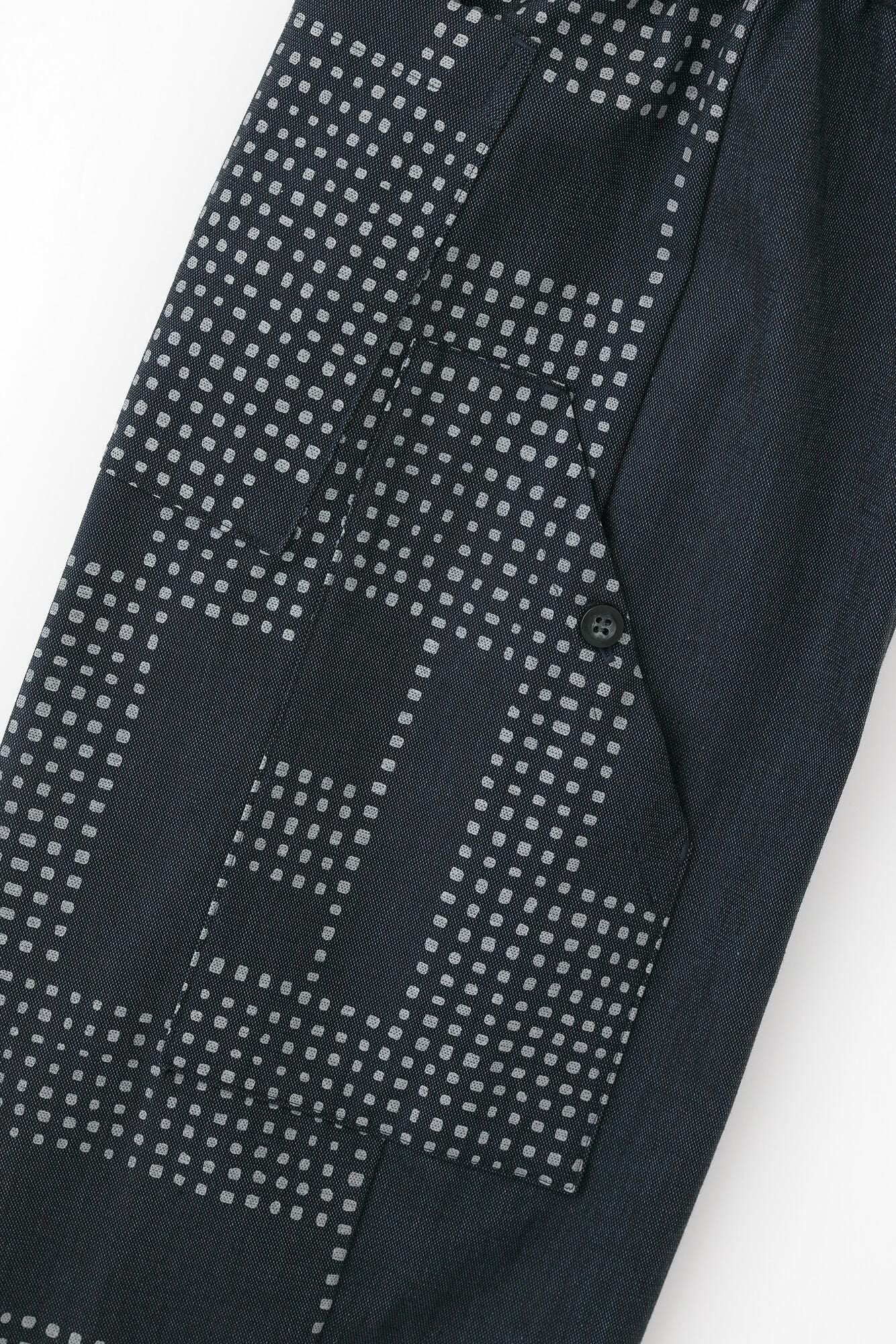 【期間限定10%OFF】棉×Coolmax(R) BIKE 修腿馬術褲／深藍×影（※預計於4月29日～5月2日左右發貨）