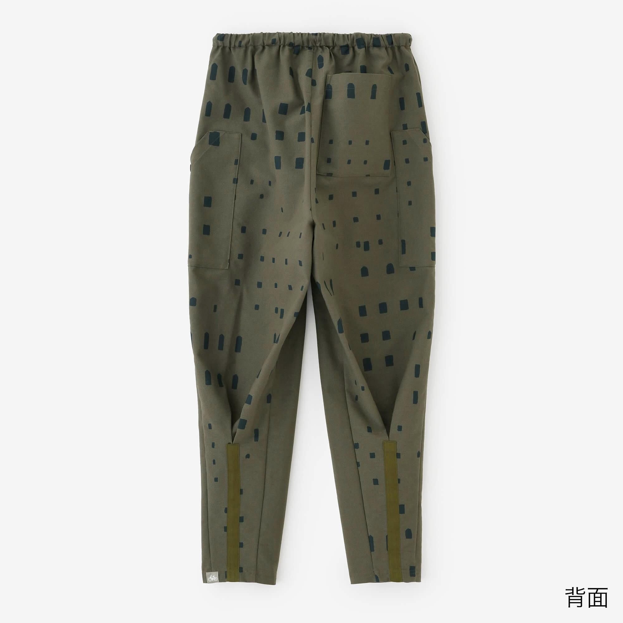 Cotton x Coolmax (R) Bike Jodhpur / Olive X Window (Madoka)