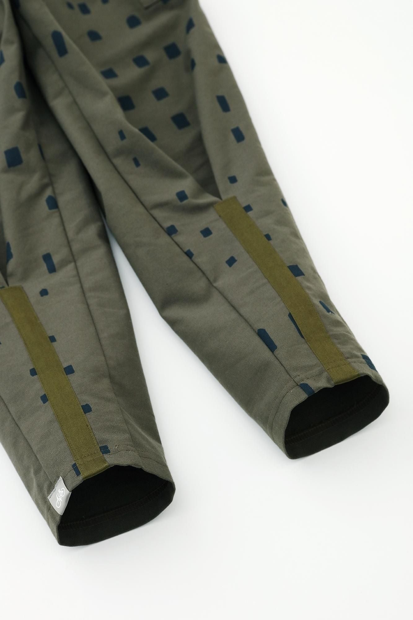 Cotton × Coolmax(R) BIKE Jodhpur / Olive Green × Windows