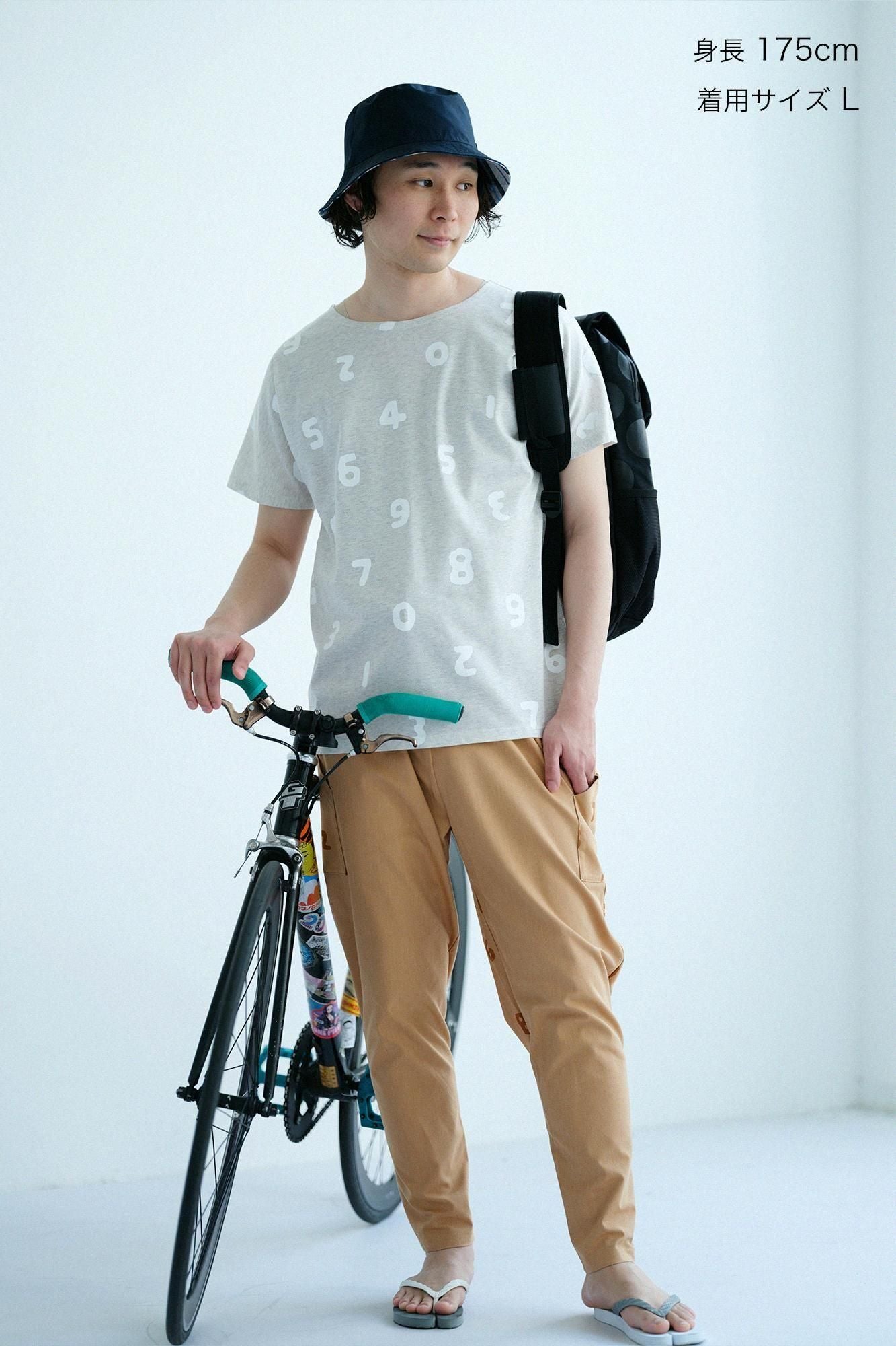 Cotton X Coolmax (R) BIKE 조드푸르 팬츠/살구 xSO-SU-U