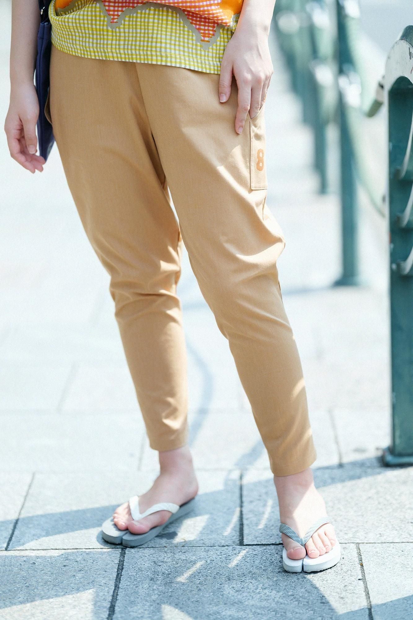 Cotton X Coolmax (R) BIKE 조드푸르 팬츠/살구 xSO-SU-U