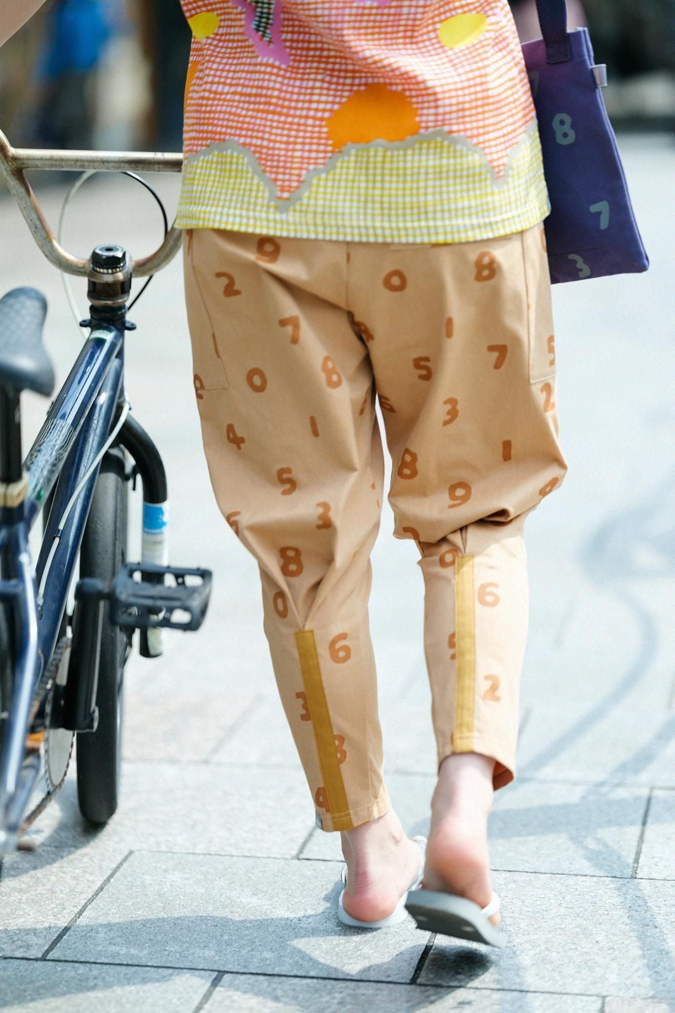 Cotton X Coolmax (R) BIKE 조드푸르 팬츠/살구 xSO-SU-U