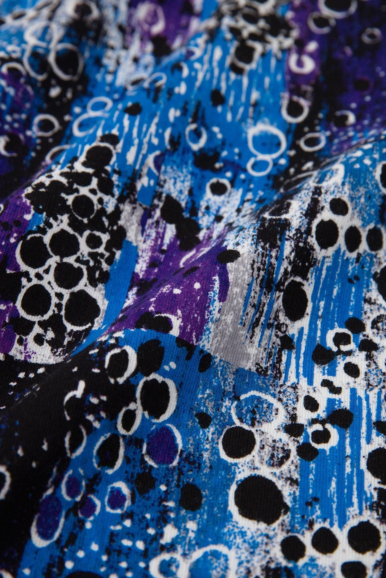 Chizimi Cotton 40/40 Short Sleeve T-shirt / Tenmoku