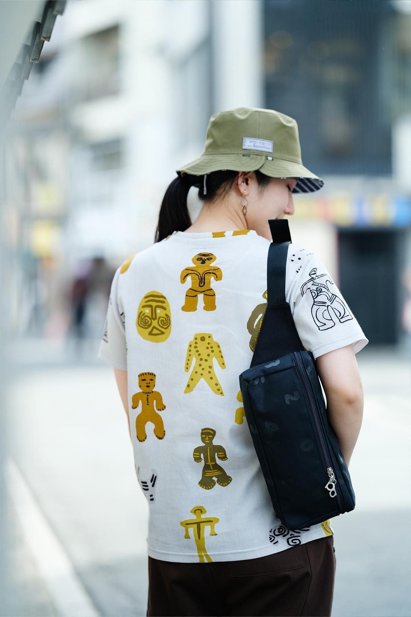 Chizimi Cotton 40/40 Short Sleeve T-shirt / Clay Figure