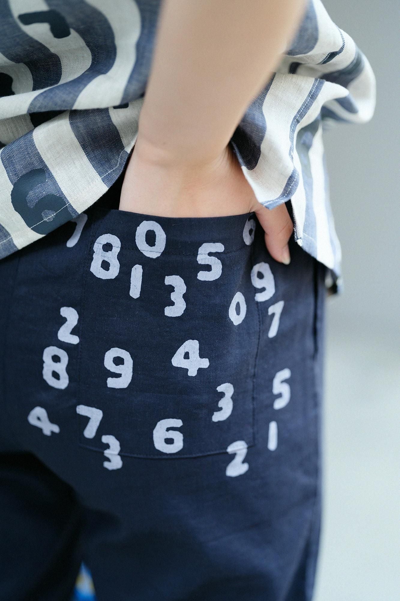 net限定】ストレッチ リネンレーヨン イージーテーパードパンツ