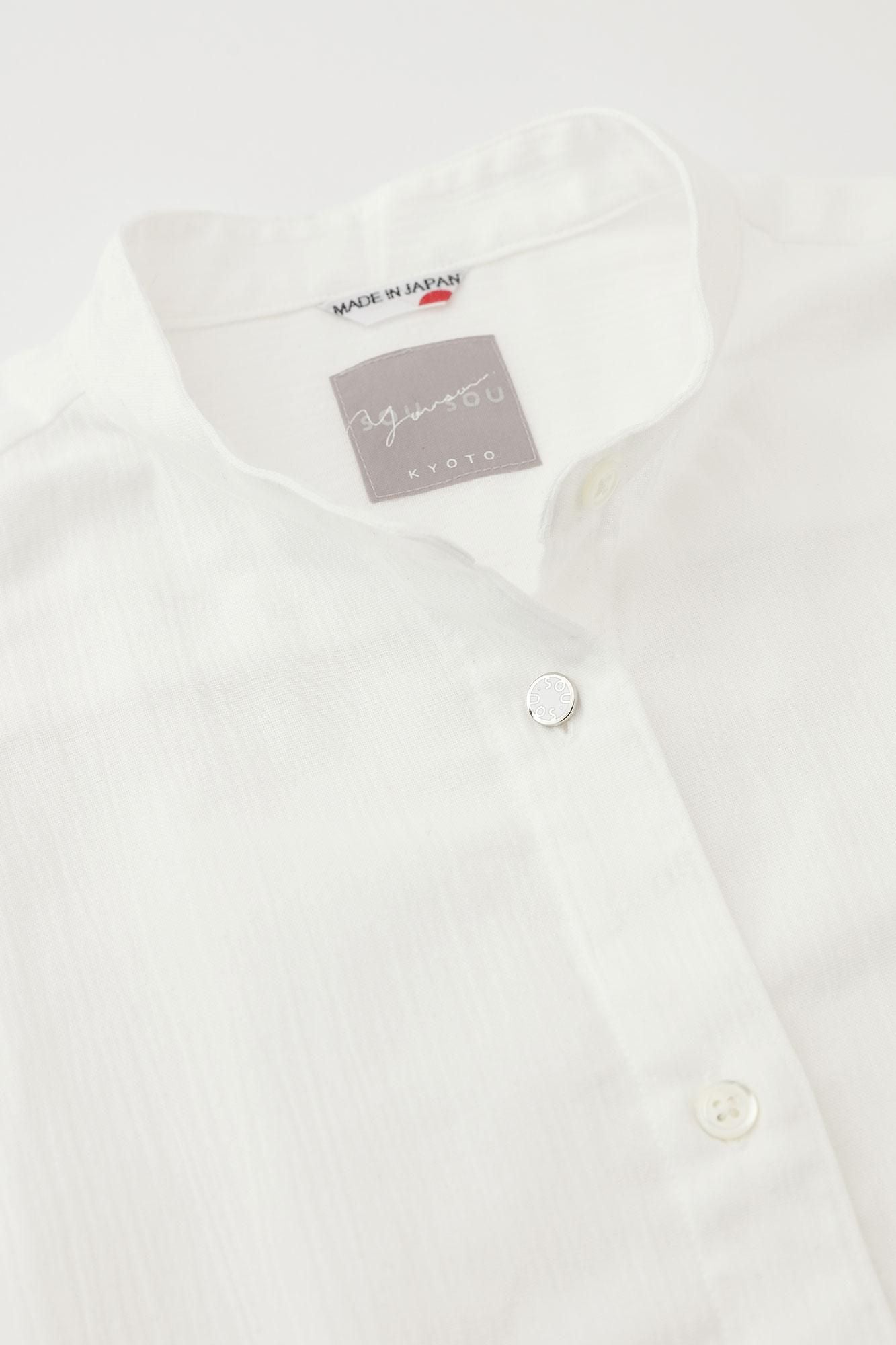 Shiji Takashima 20/20 Grande robe chemise manches 6/4/Tsukumo