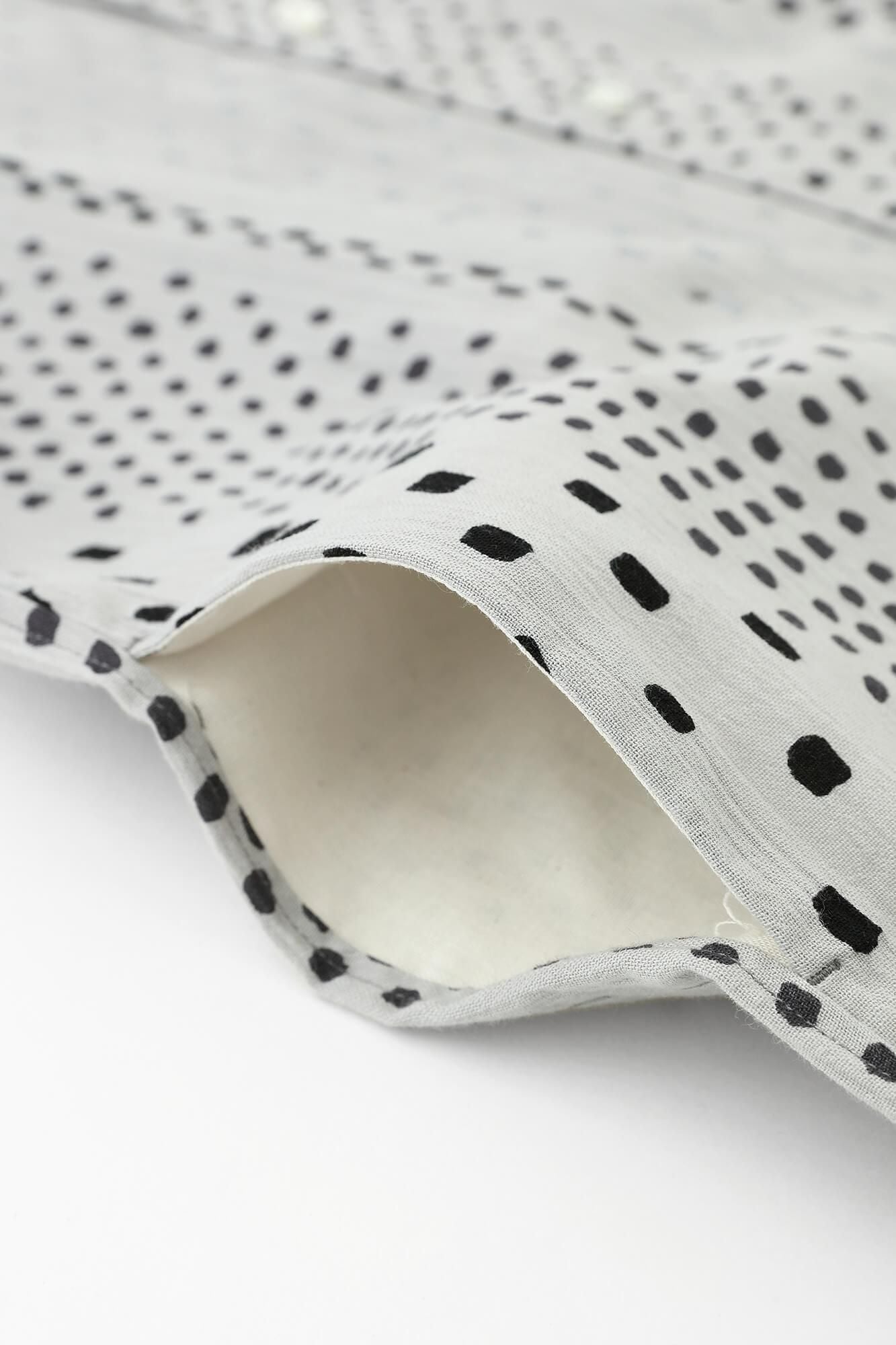 takashima chiku 20/20支架领子短袖衬衫SP/ararijima