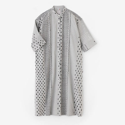 타카시마치지미 20/20 그란 셔츠 원피스 6/4 슬리브/아라레지마