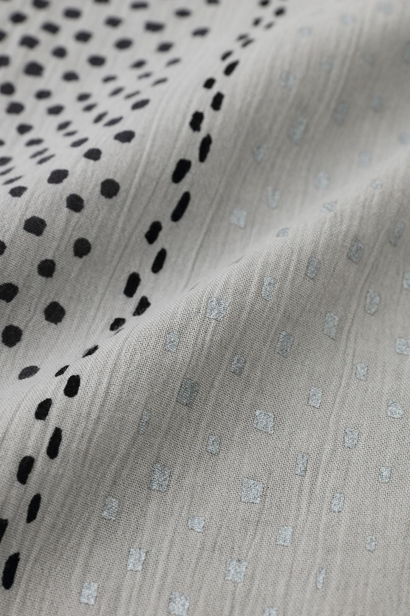 타카시마치지미 20/20 그란 셔츠 원피스 6/4 슬리브/아라레지마