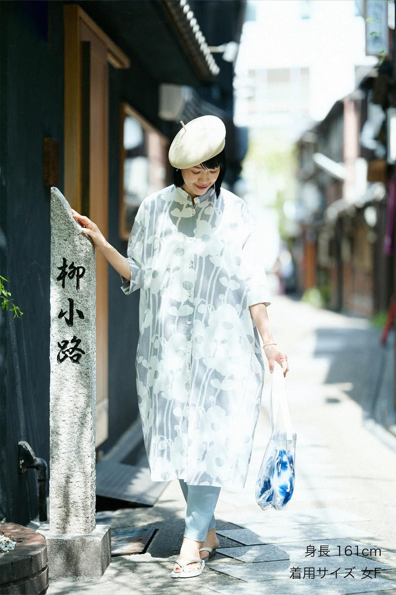 타카시마치지미 20/20 그란 셔츠 원피스 6/4슬리브