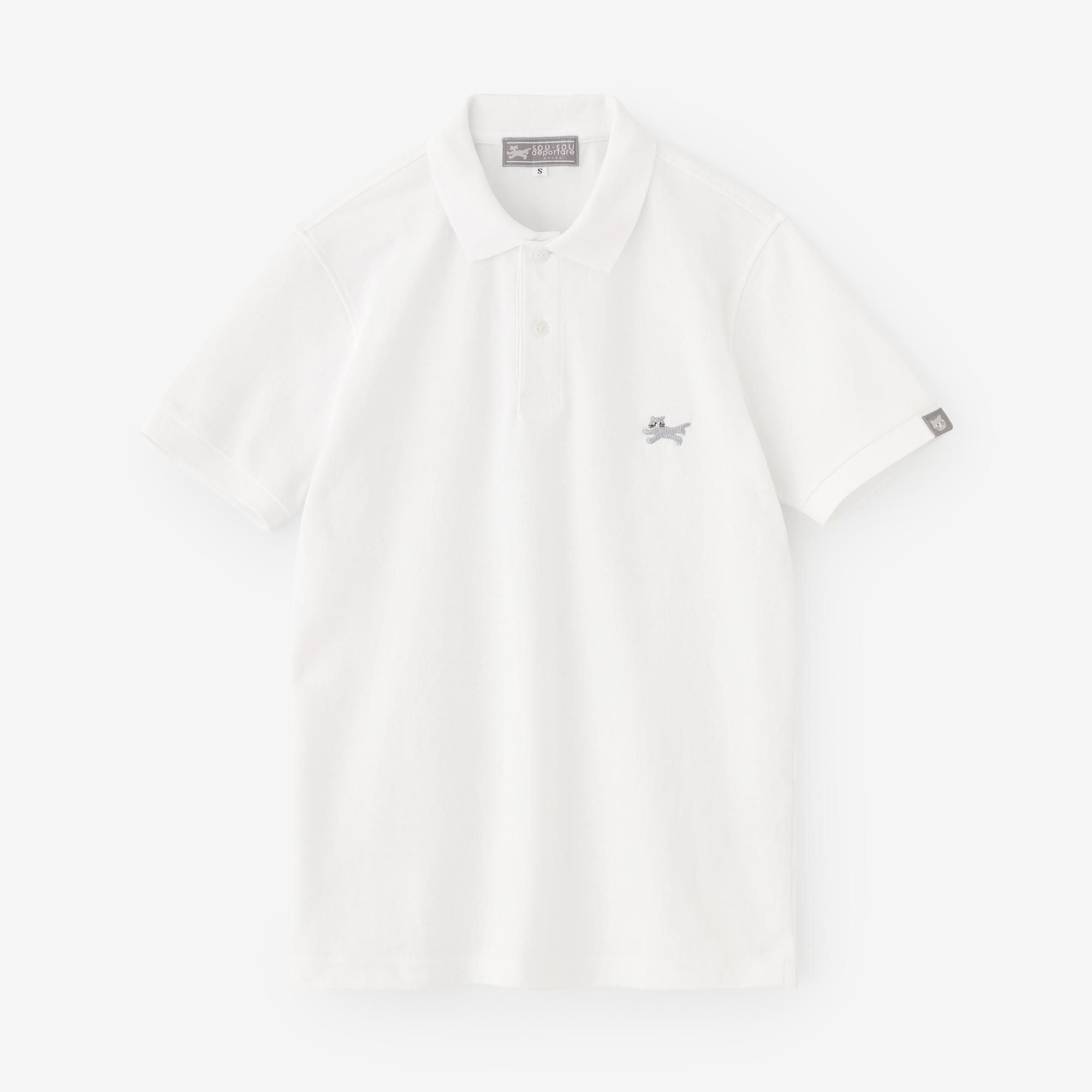 未使用品 and per se 半袖ポロシャツ Lサイズ ホワイト 中古 メンズ アンパスィ and per se 半袖ポロシャツ L 白系 ホワイト