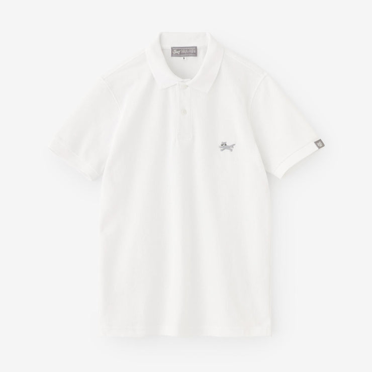 deportare Short Sleeve Polo Shirt / White