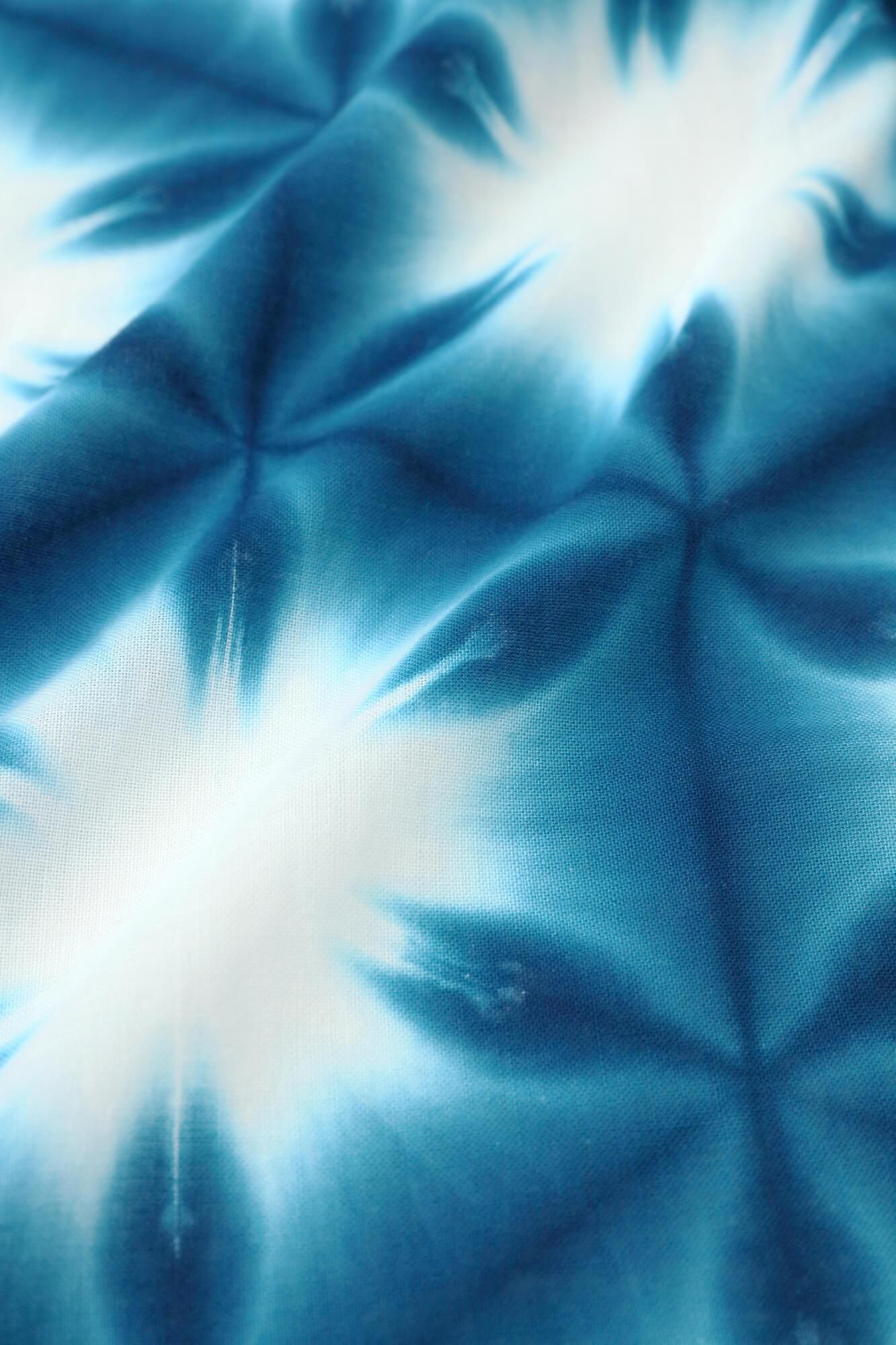 ●Isemomen Arimatsu Narumi Shibori Yukatabira (mit Heiko Obi)/Harisho Sekka 4