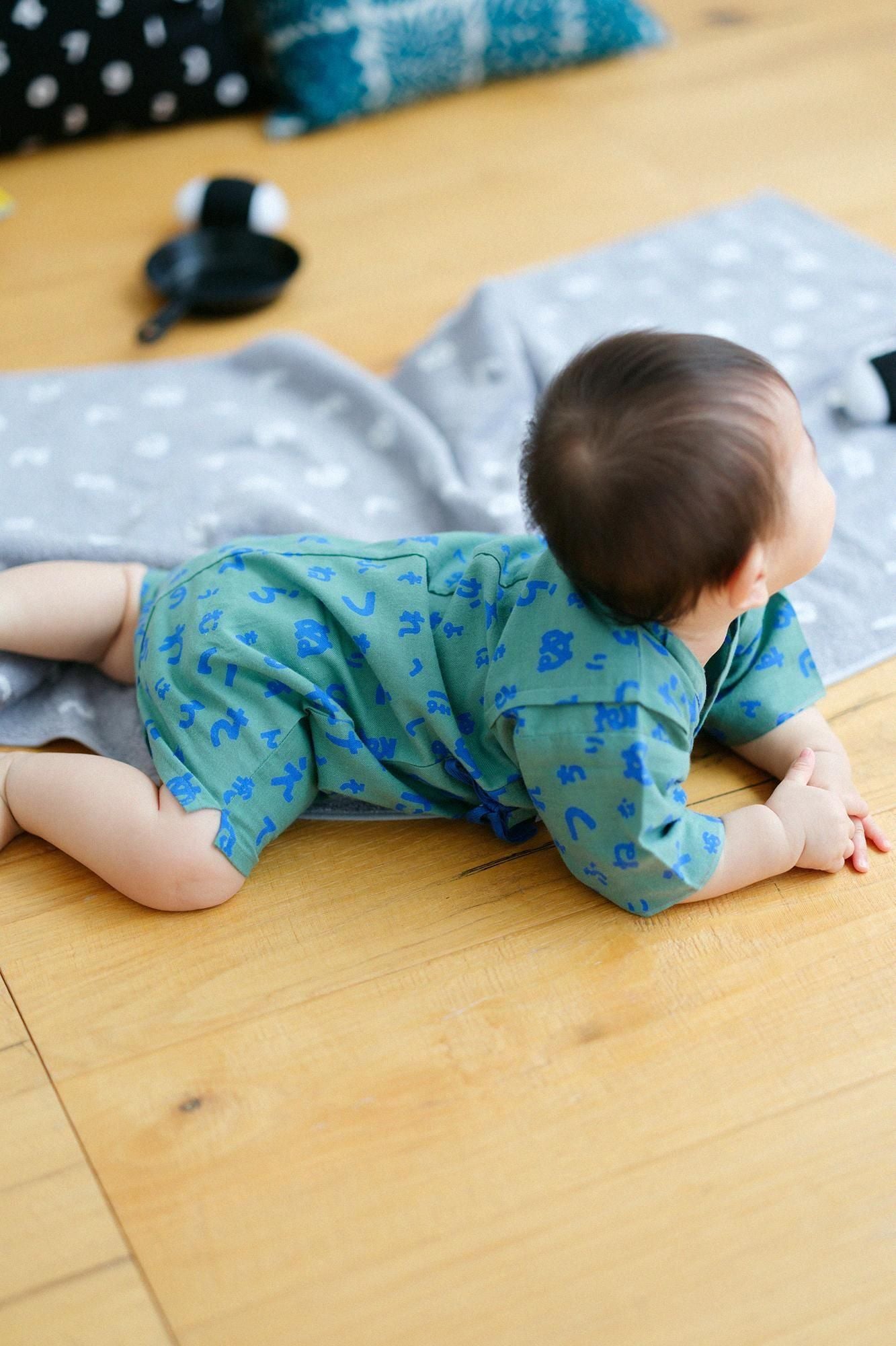 ●Isemomen Bodysuits／Japanese Characters Warust color