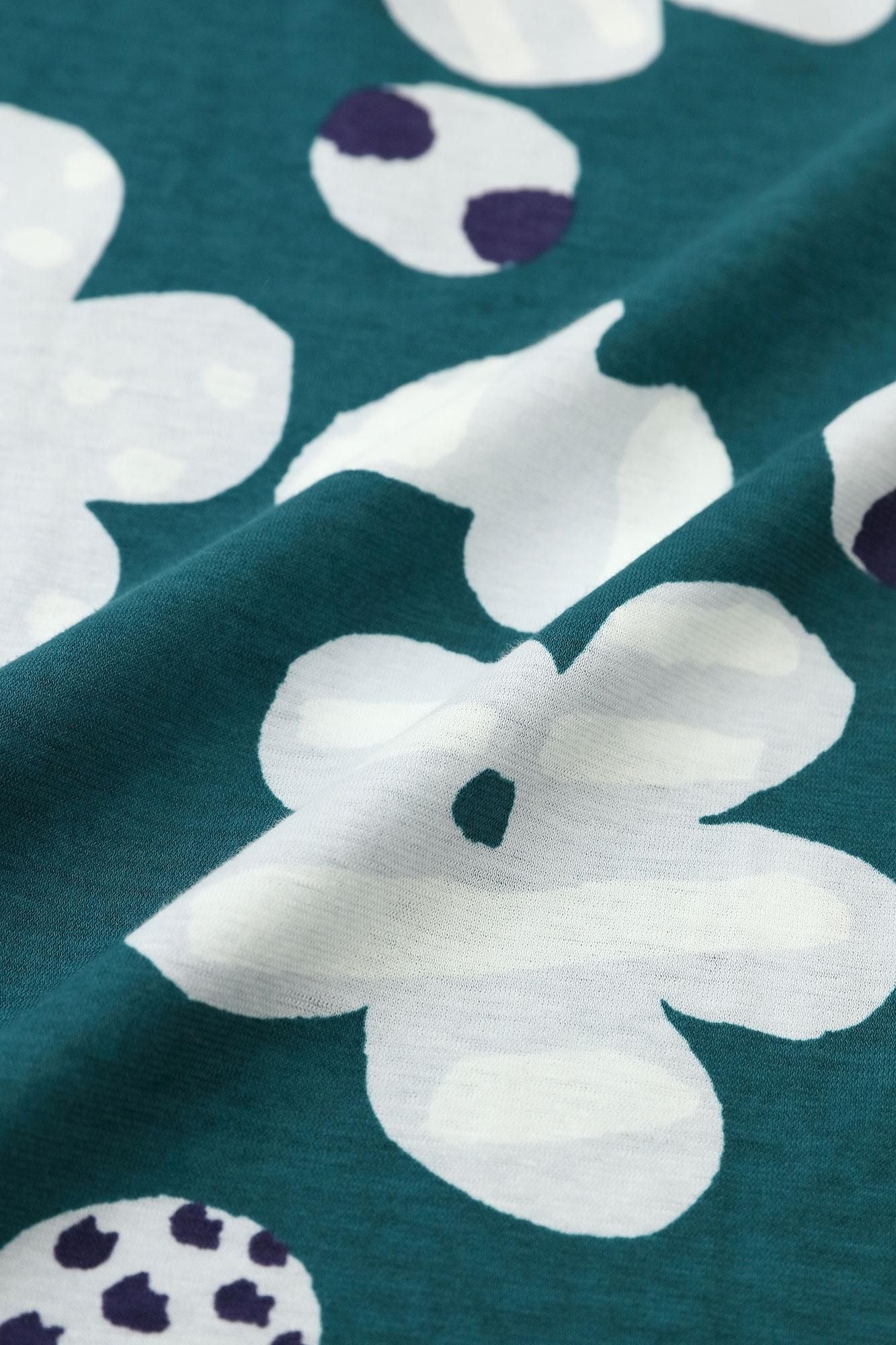 【官網限定】SOU・SOU×華歌爾寬貫頭衣下裝 /綻放灰藍色