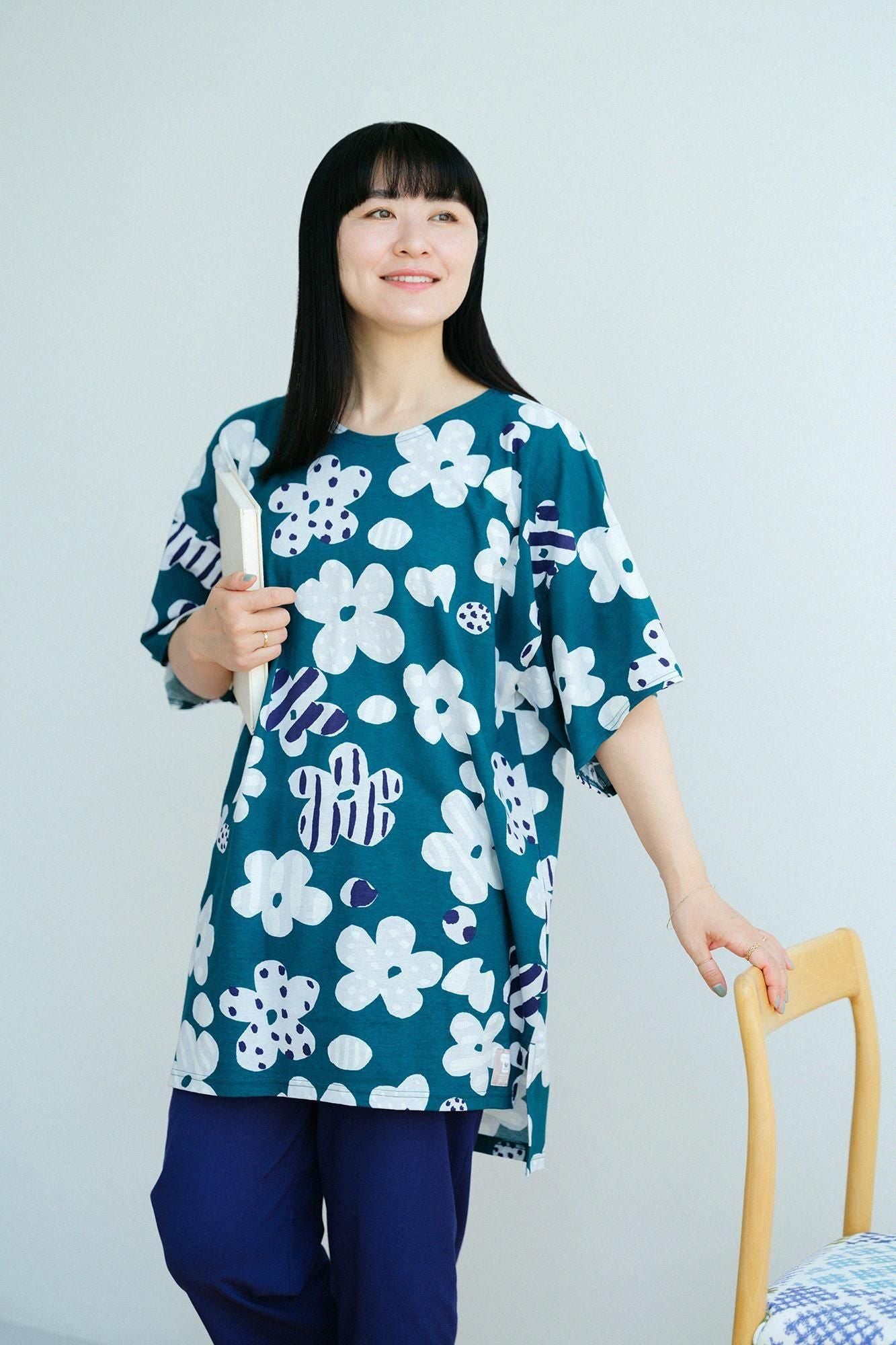 net限定】SOU・SOU×ワコール 寛貫頭衣（かんかんとうい） 短丈 上下／