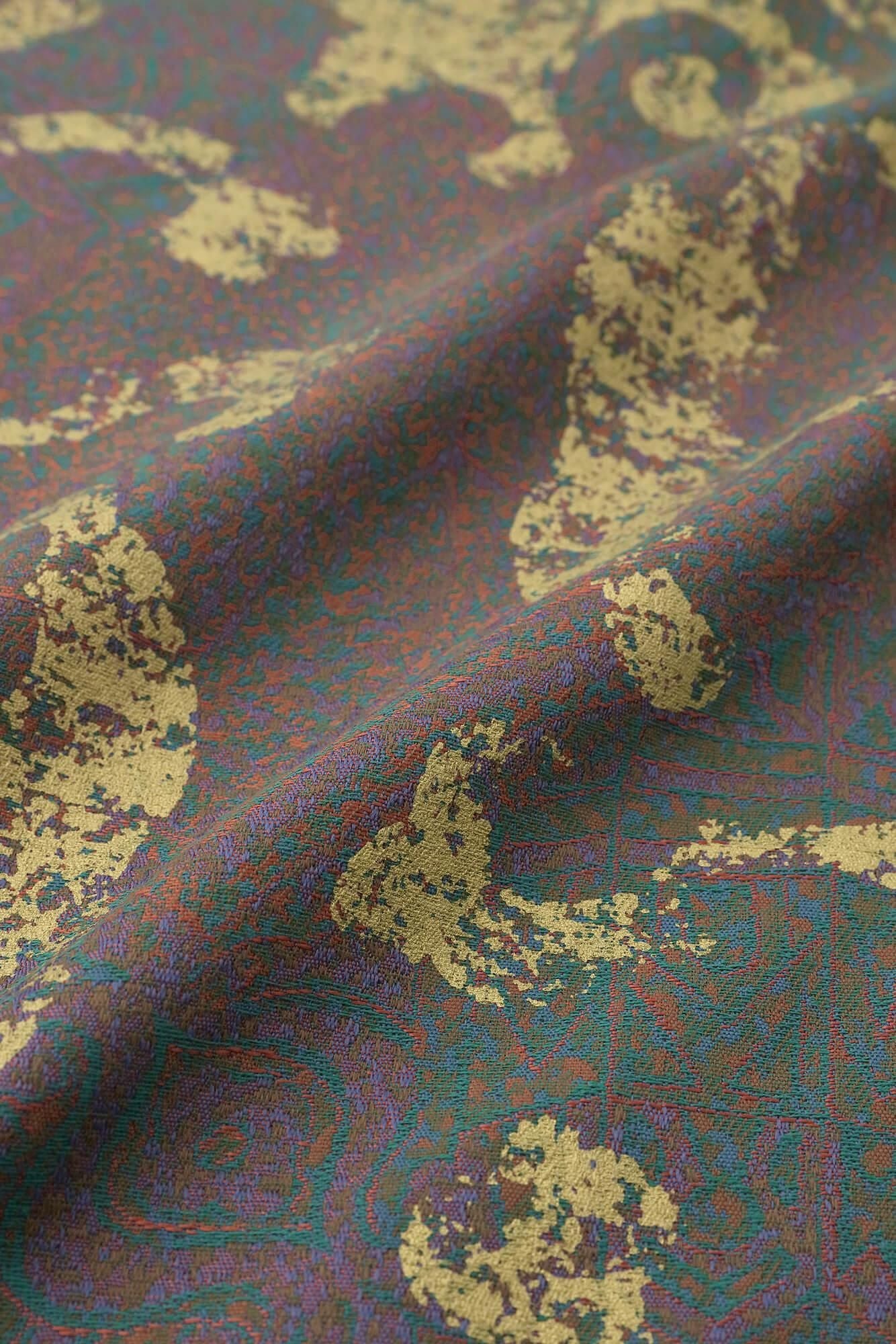 Jacar, manches impériales, vêtements courts, célibataire, furieux, époque (jidai) couleur irisée