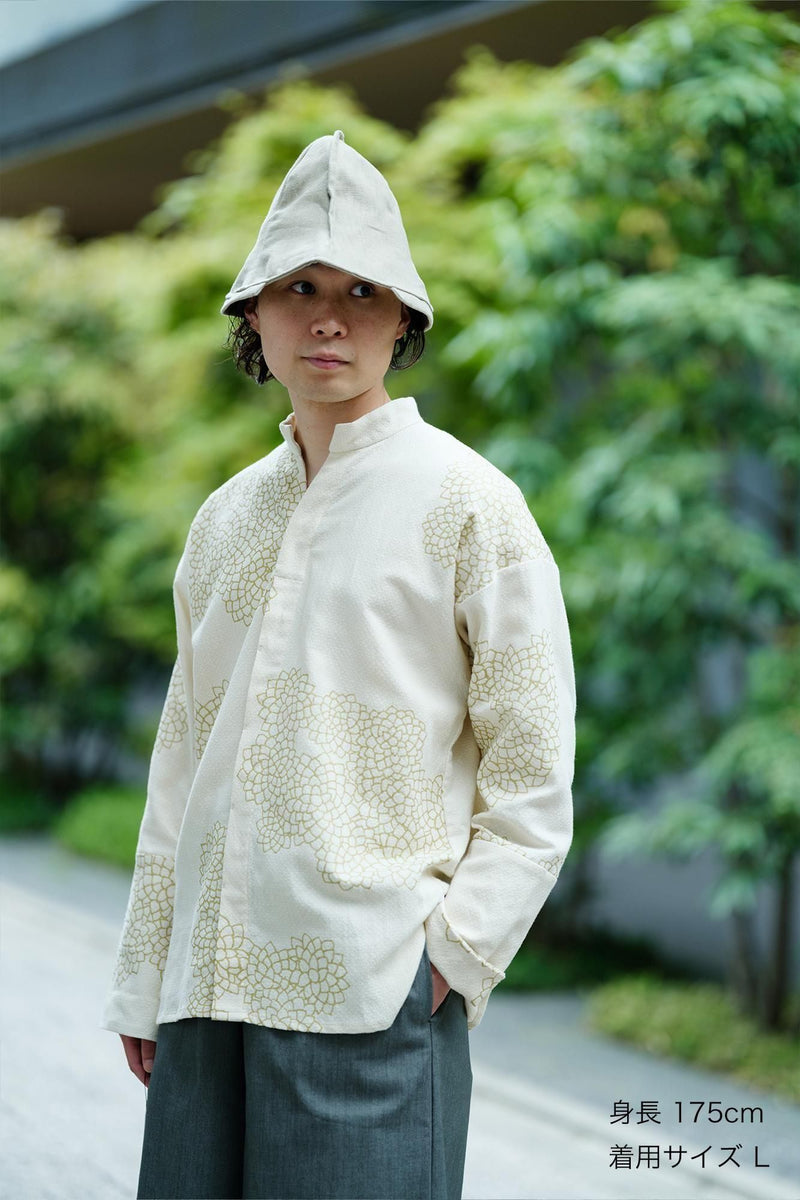 Tight-sleeved Kimono Shirt