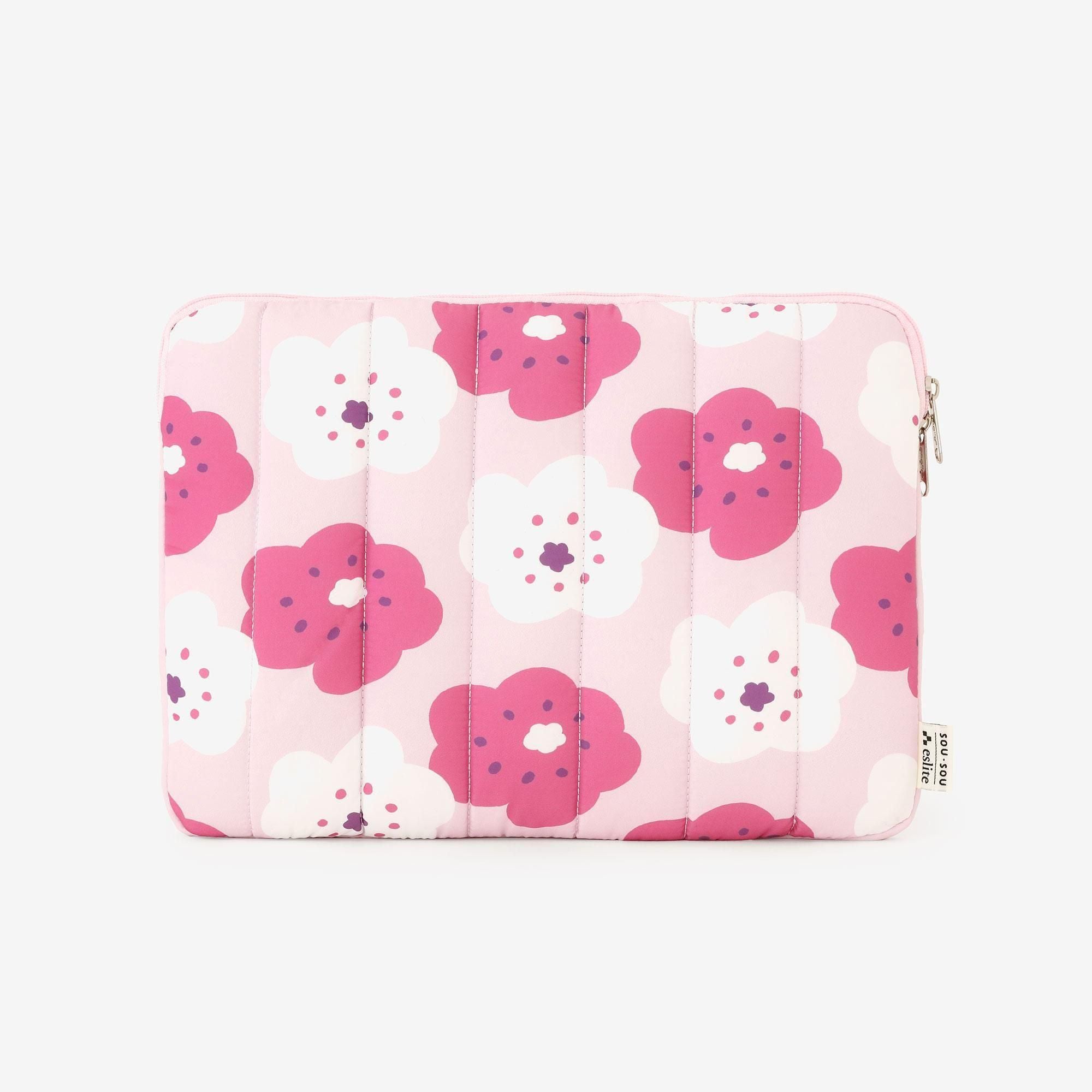 SOU・SOU × eslite bookstore PC pouch / Smile Pink
