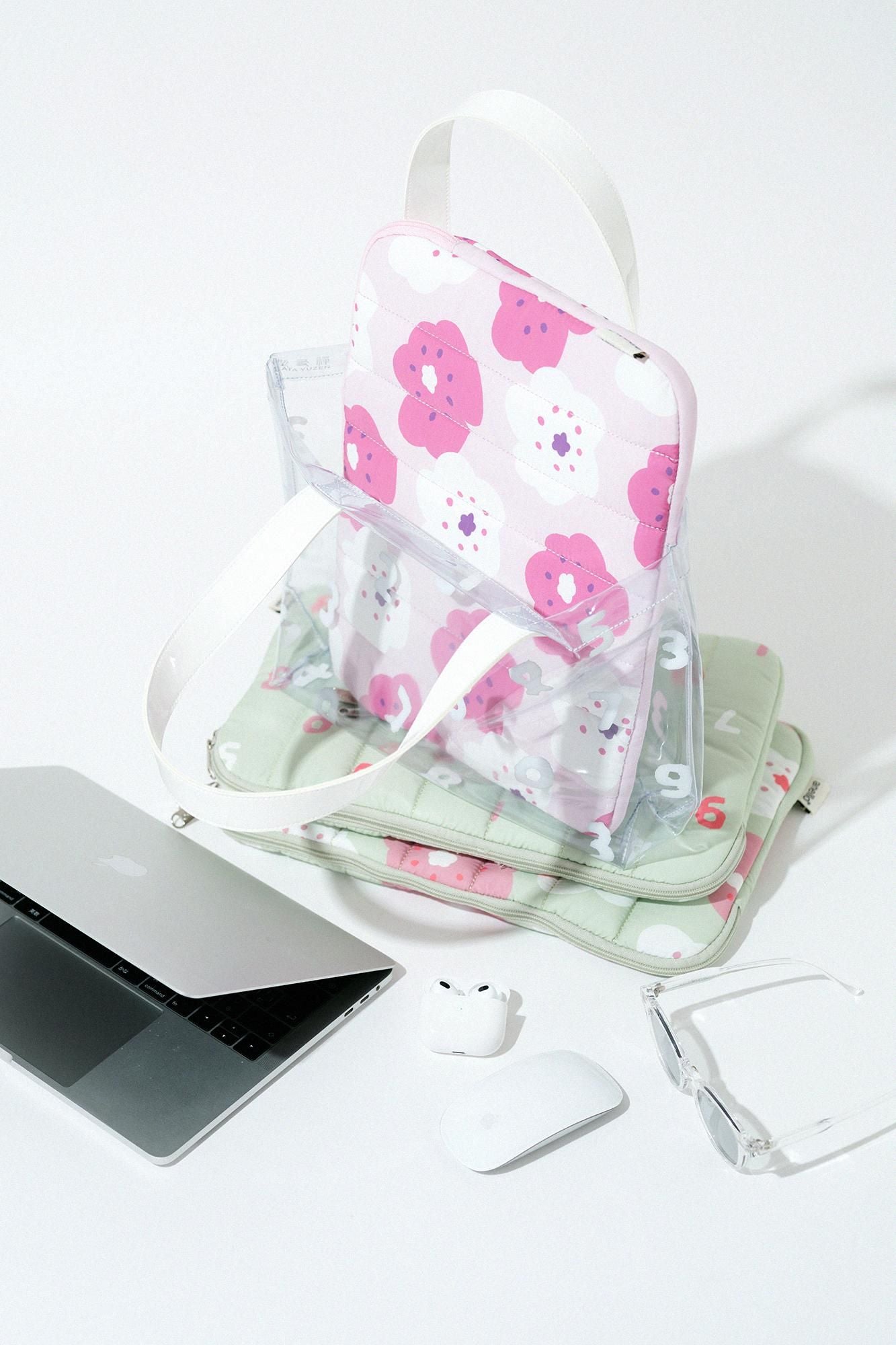 SOU・SOU×Eslite书店PC袋/微笑粉红色