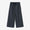 Weite Hose aus hochdichtem Chino-Stoff/Blaue Tinte (Aozumi)