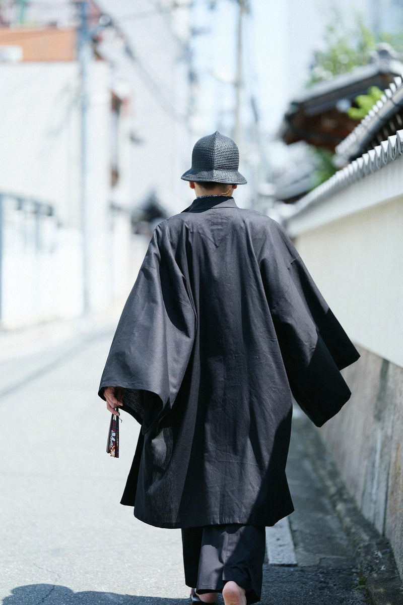 Linen-Rayon Blend Shinshu Haori