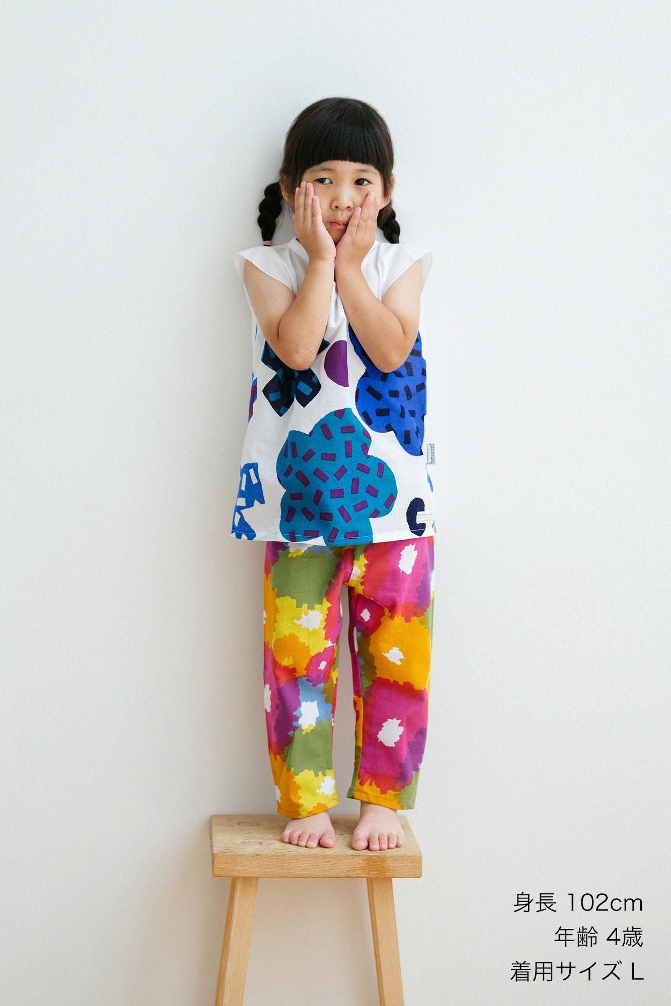 ●伊勢木棉 方形上衣 大／金平糖