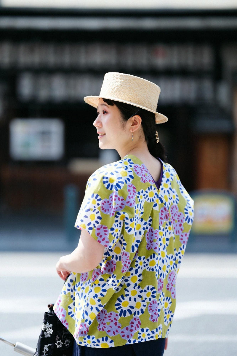 이세모멘 문장 사각형옷 후타츠미