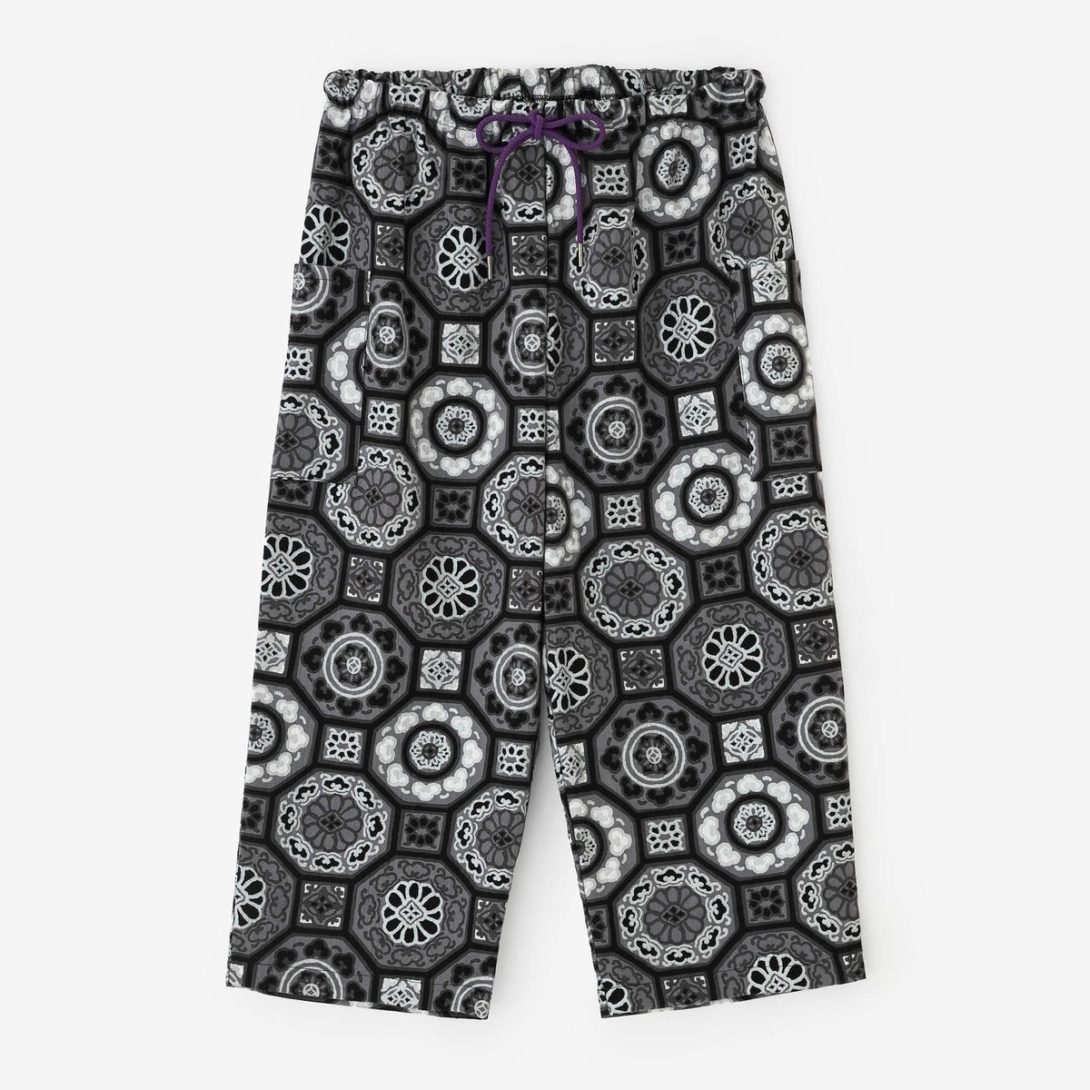 SijiMi でも Chizimi Cotton 20/20 Skinny Pants / Gorgeous Black