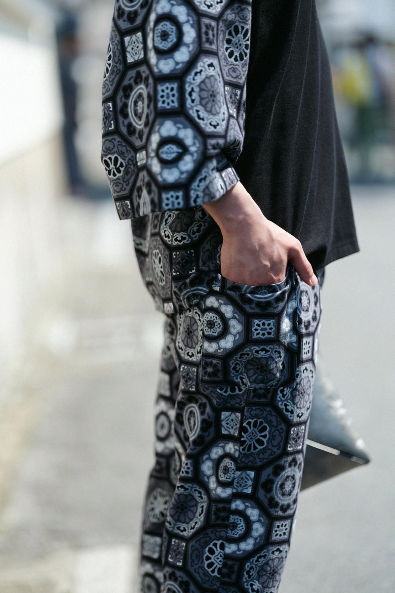 Chizimi Cotton Skinny Pants