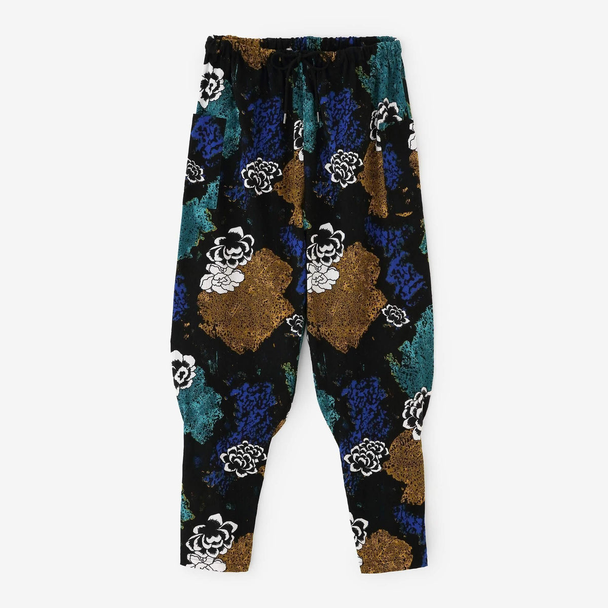 Chizimi Cotton 20/20 Tatsuke pantsSkinny Pants／Gemstone