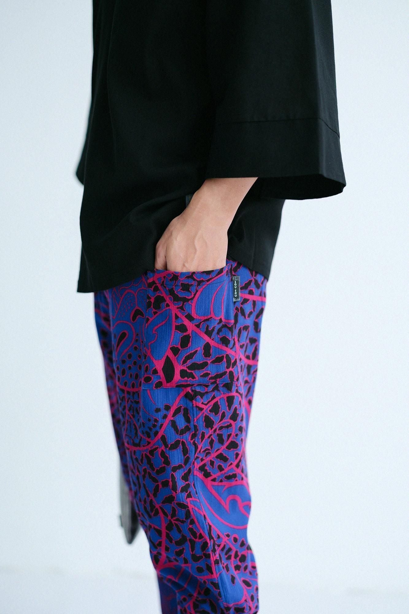 takashima shuku 20/20穿着（带tick）enyu /蓝色红色美洲虎