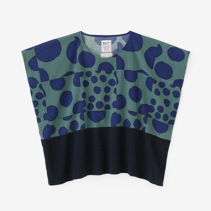 [Expédition prévue vers le 23 juin] Takashima Jiji 20/20 Robe carrée Kumi Motif épaule/Mari x Tomekon