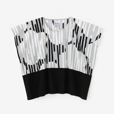 Takashima Jiji 20/20 Quadratisches Gewand mit Kumi-Schultermuster/Wasserzeichen x Nubairo