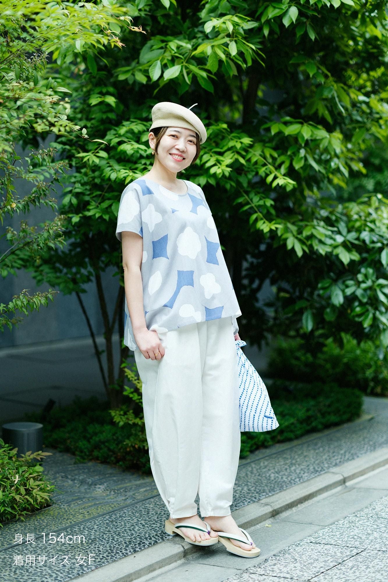 SOU・SOU セットで可愛いです 高島縮 20/20 四角衣（しかくい）／可憐（かれん）