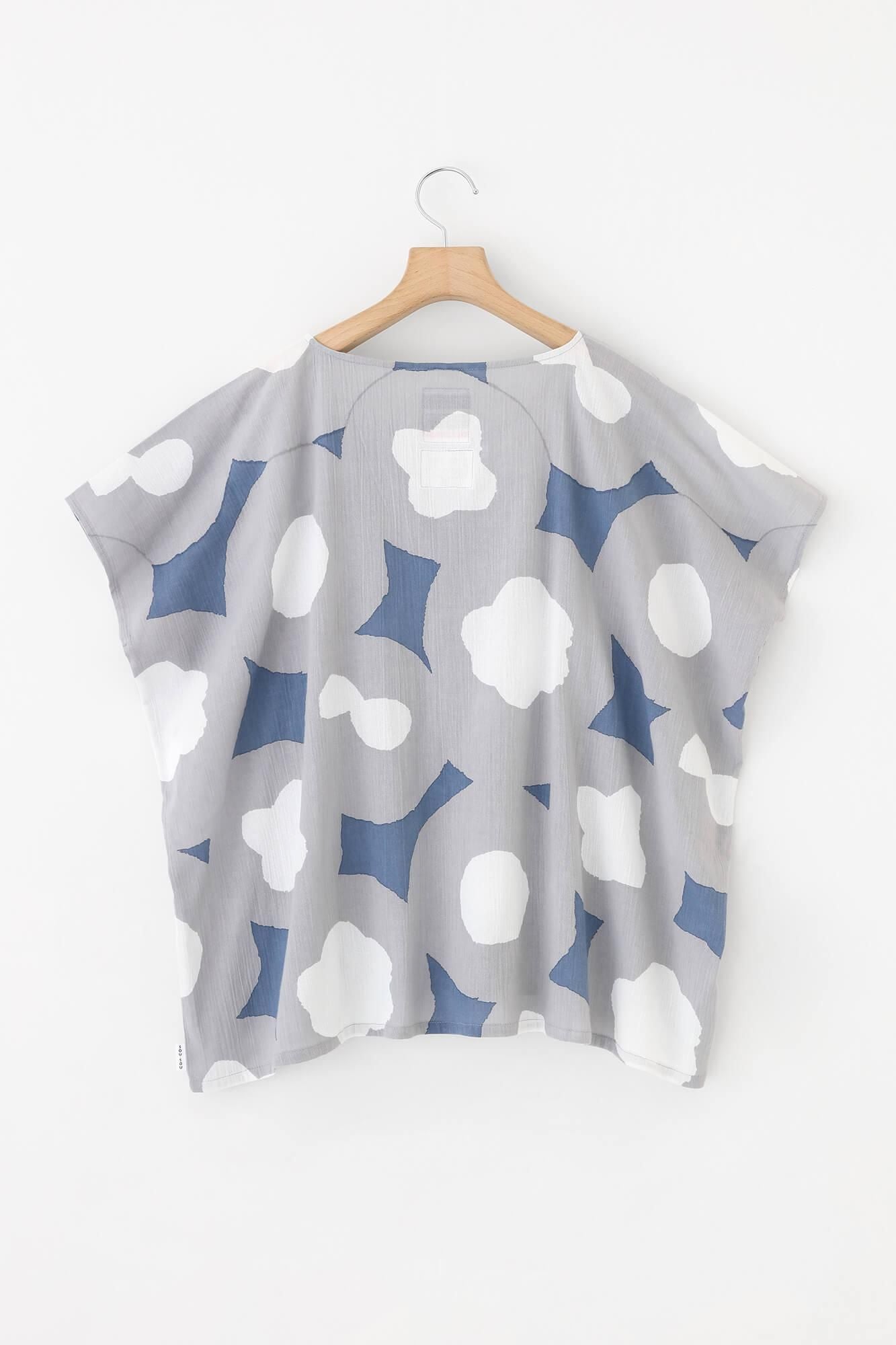 高島縮棉 20/20方形上衣／憐愛