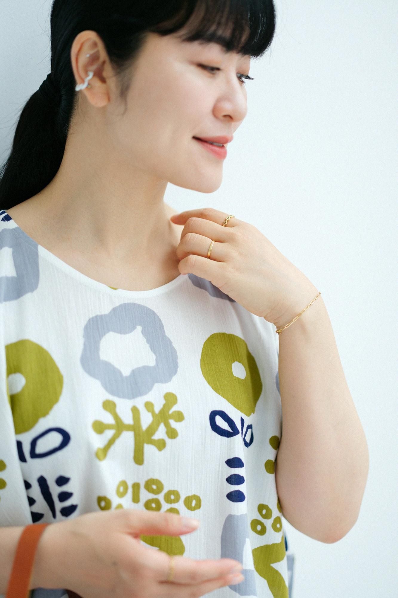 Chizimi Cotton 20/20 Square Top / Antiquity 