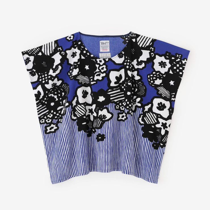Chizimi Cotton 20/20 Square Top / Floral Confetti Ball
