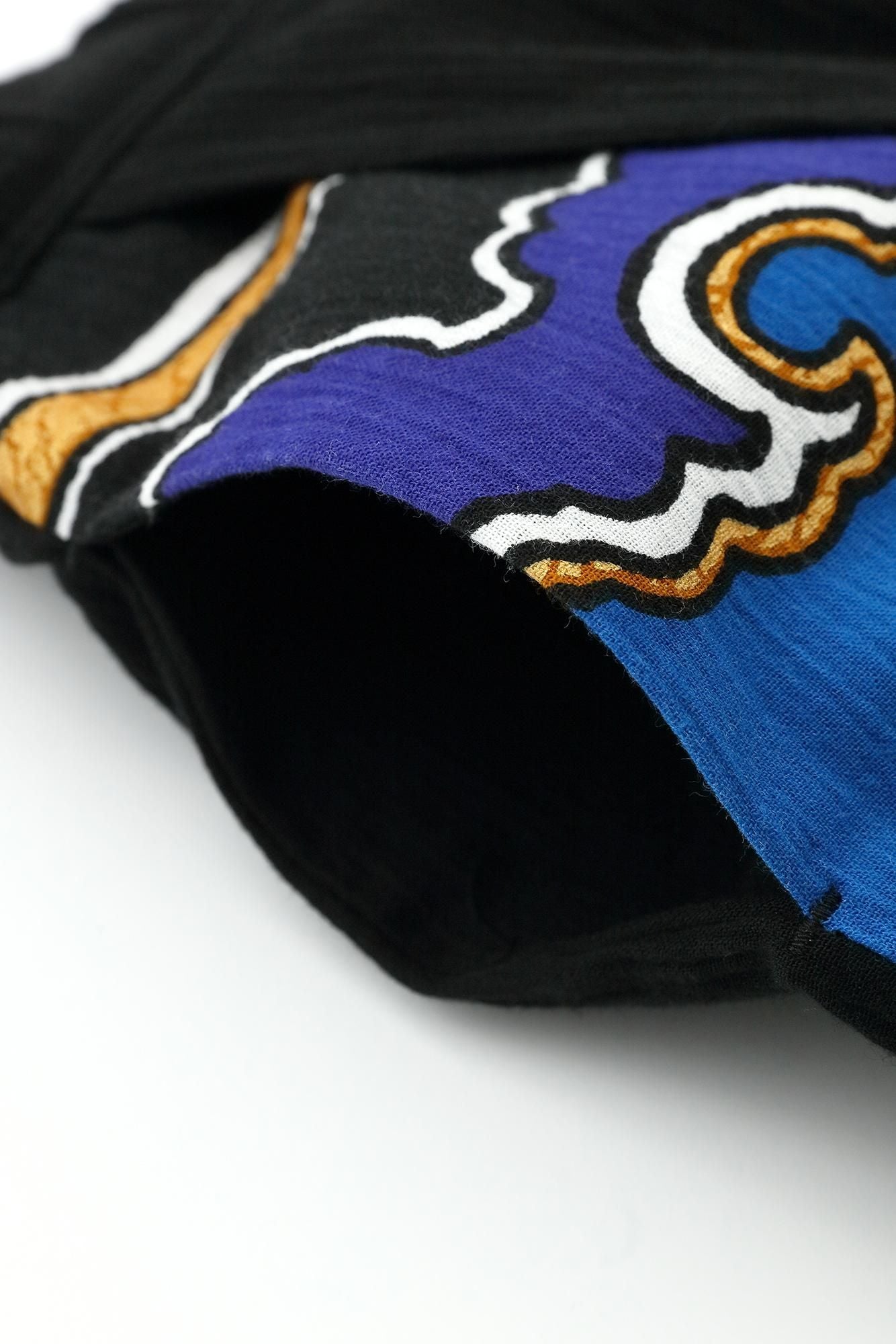 高島縮棉 20/20手柄寛衣下 和裝褲雙色／黑色×傾奇