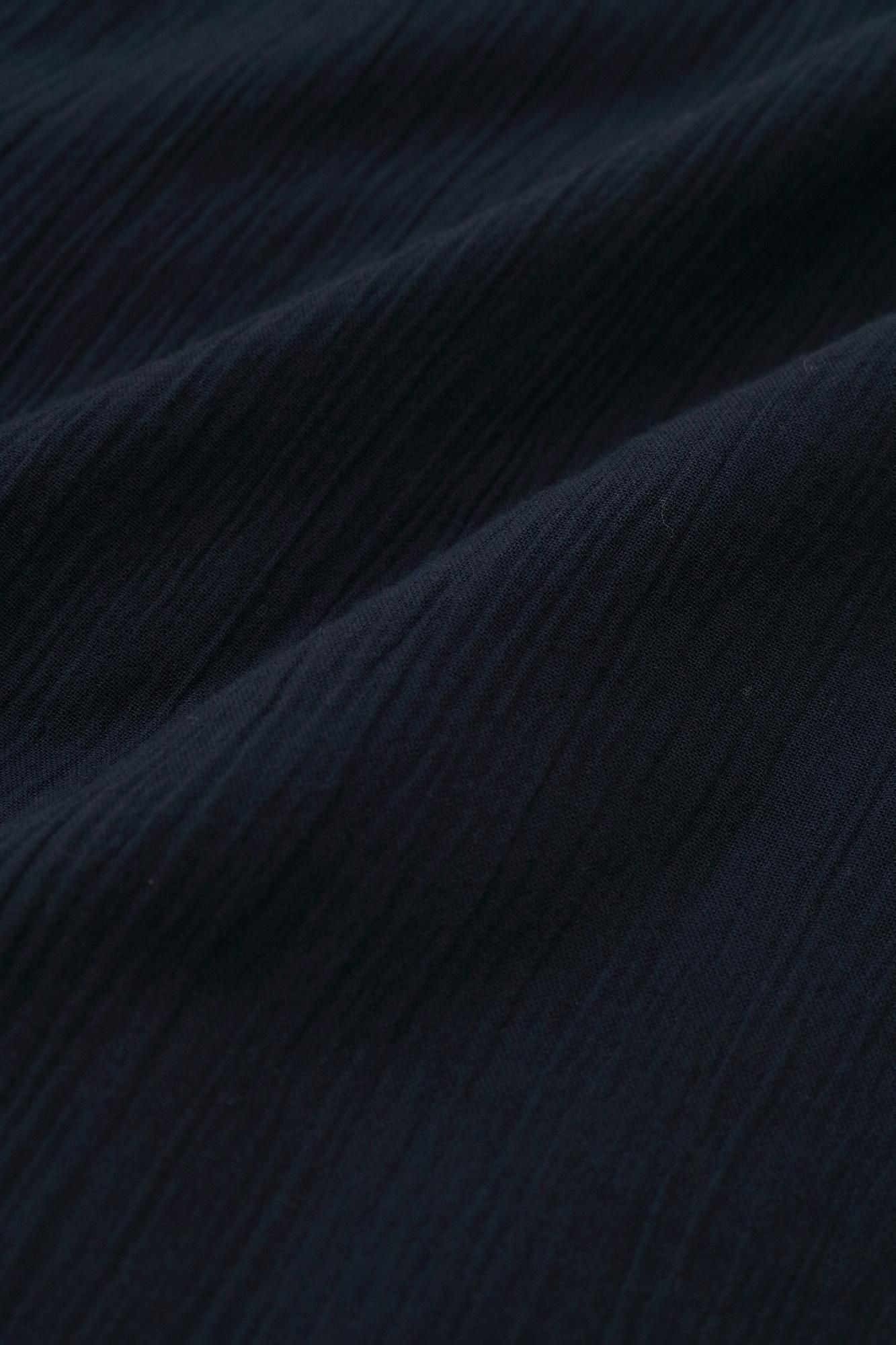 Chizimi Cotton 20/20 Wrap Harem Pants / Dark Blue 2 